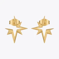 enfashion kolczyki stars earings gold color earrings for women geometric stainless steel fashion jewelry christmas gift e221389