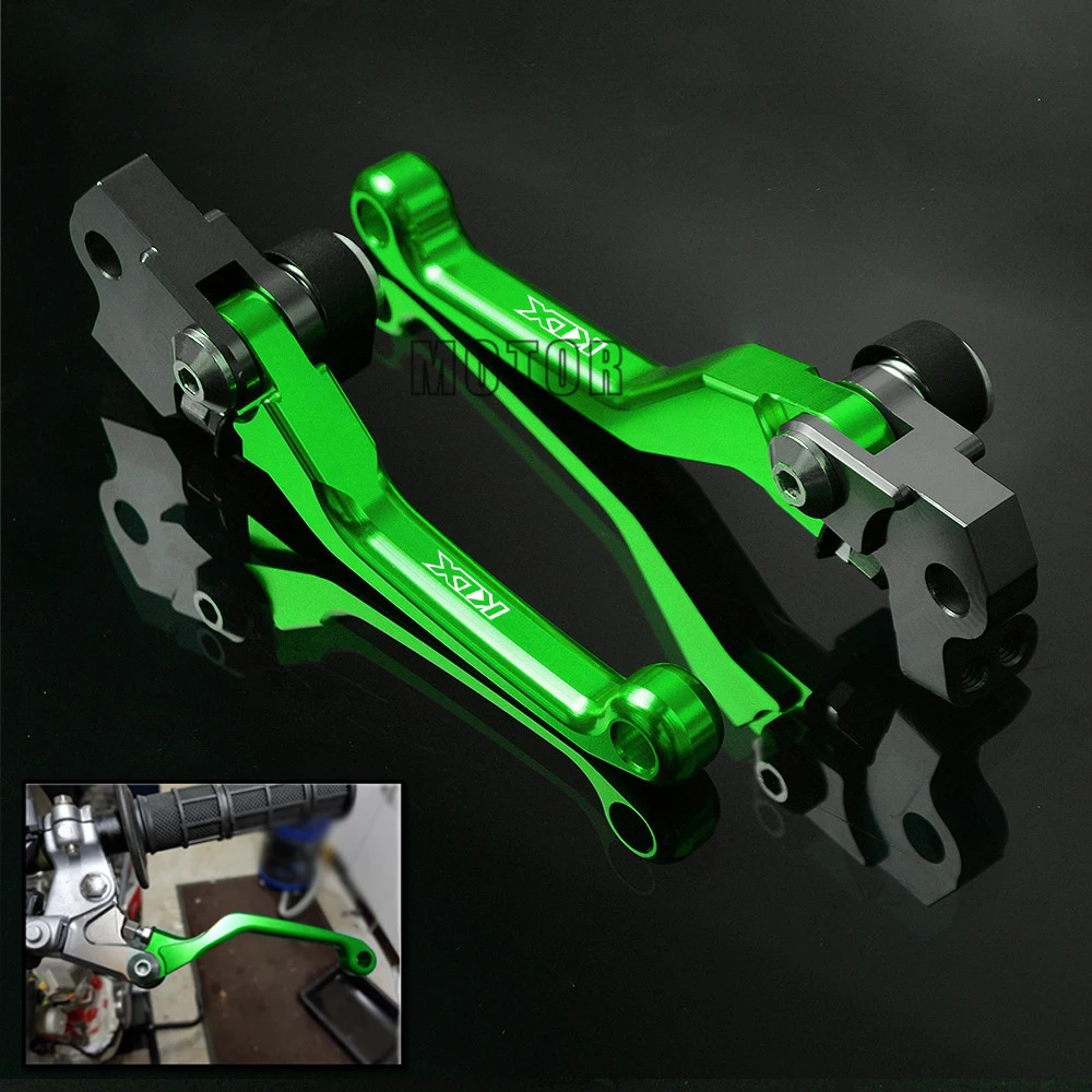 

Motorcycle Pivot Brake Clutch Levers KLX 150 250 450 BF S R For Kawasaki KLX125 250 DTracker 125 KLX150BF KLX150S KLX250 KLX450R