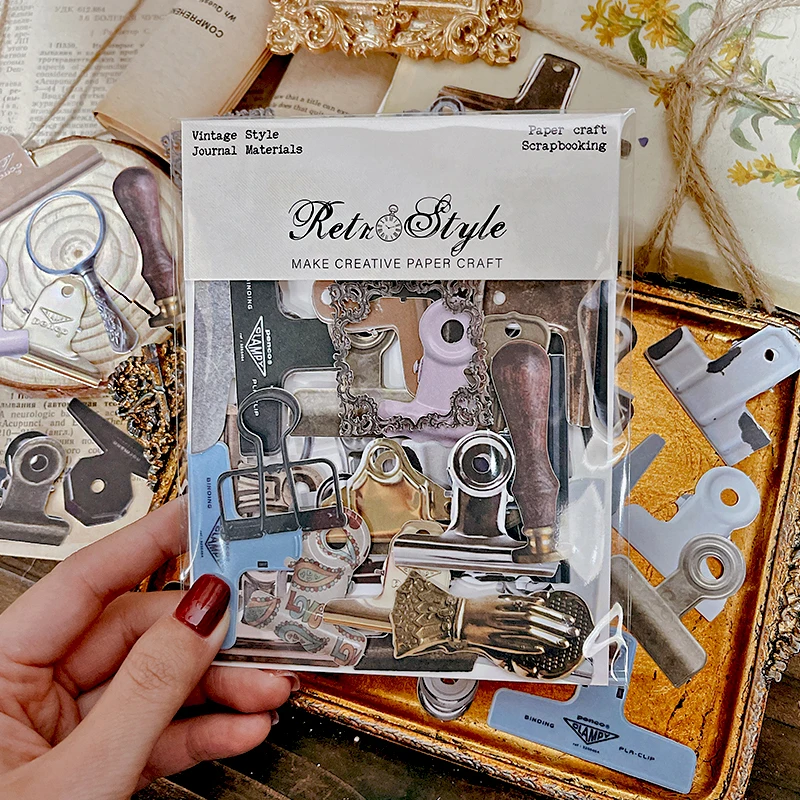 Panalisacraft 30 шт. винтажные части толстая бумага для карточек высечки набор коллекции