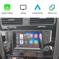 car radio upgraded wifi carplay retrofit for vw golf 7 mk7 mib mib2 android auto apple carplay module navigation mirror link