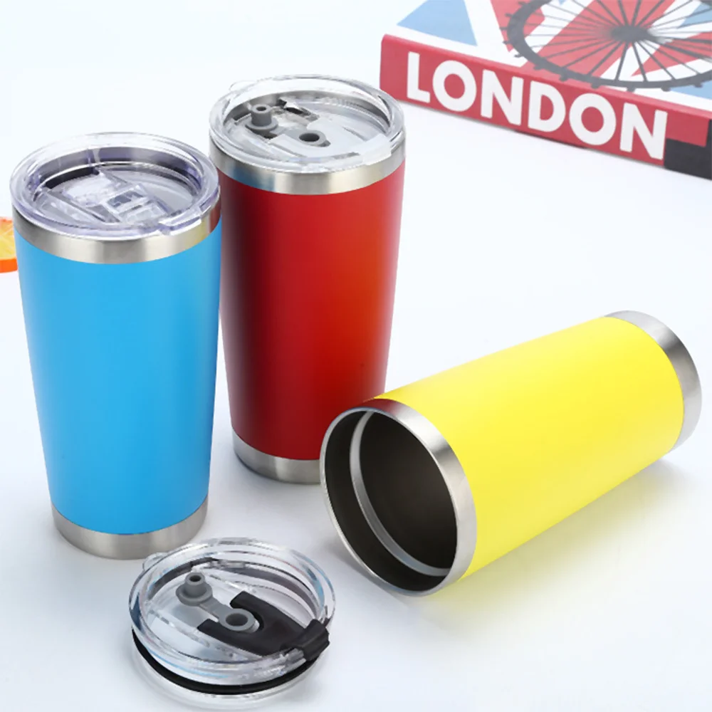 Термокружка 20 унций термос из нержавеющей стали для чая кофе напитков бутылка