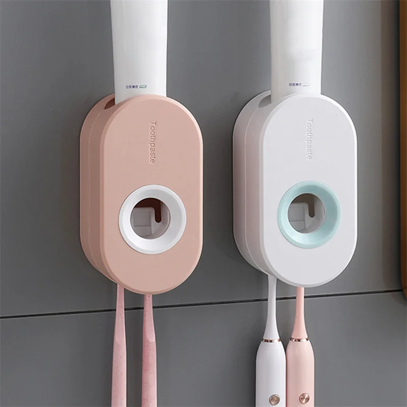 

Креативный настенный автоматический держатель для зубной щетки