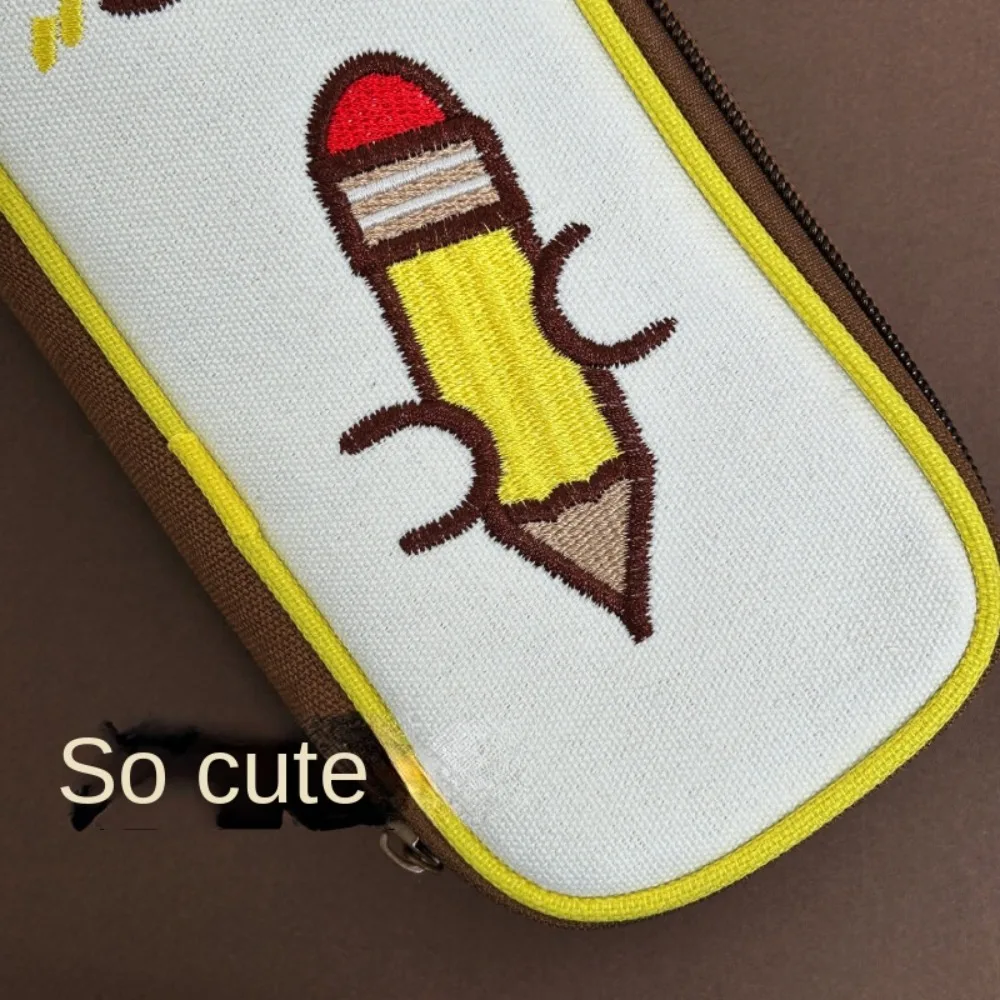 Многослойная милая сумка-карандаш для ручек большая вместительная косметичка