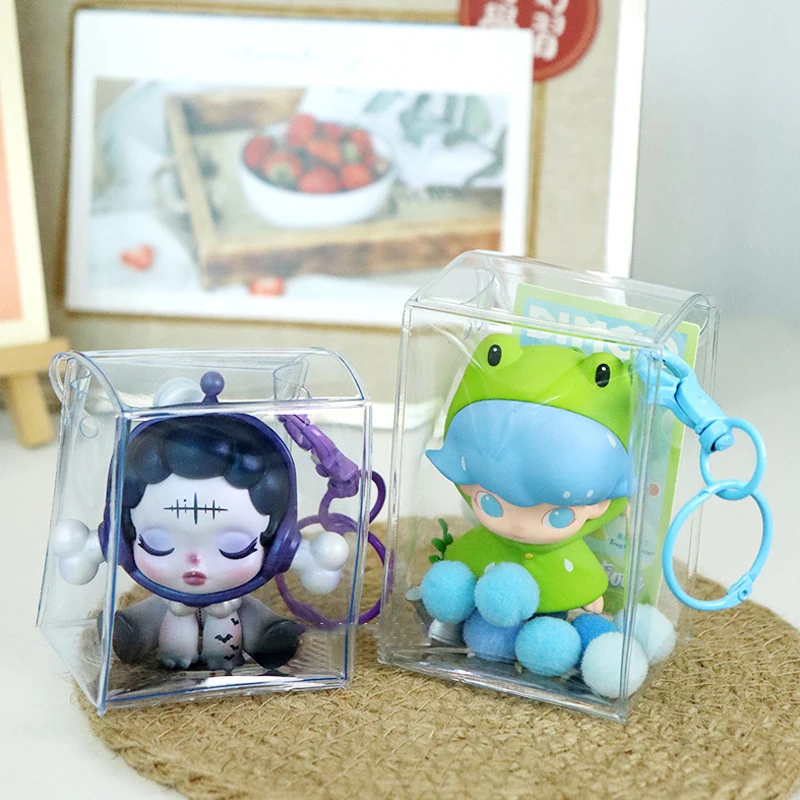 

Mystery Box Organizer PVC Display Stand Case Dust Proof Jasmine Bubble Matt Doll Toys Collectible Artcrafts Boxes Storage Box