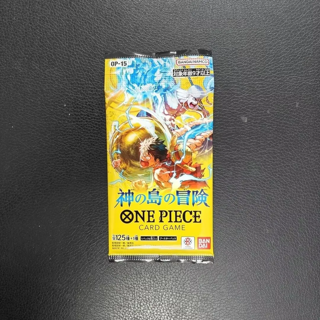 Официальный набор карт One Piece Card Game OP-15: Бустер-пак «Приключение на острове Год» с Энелом и Боа Хэнкок. (art.: 3920da0a7bf20) - 3920da0a7bf20