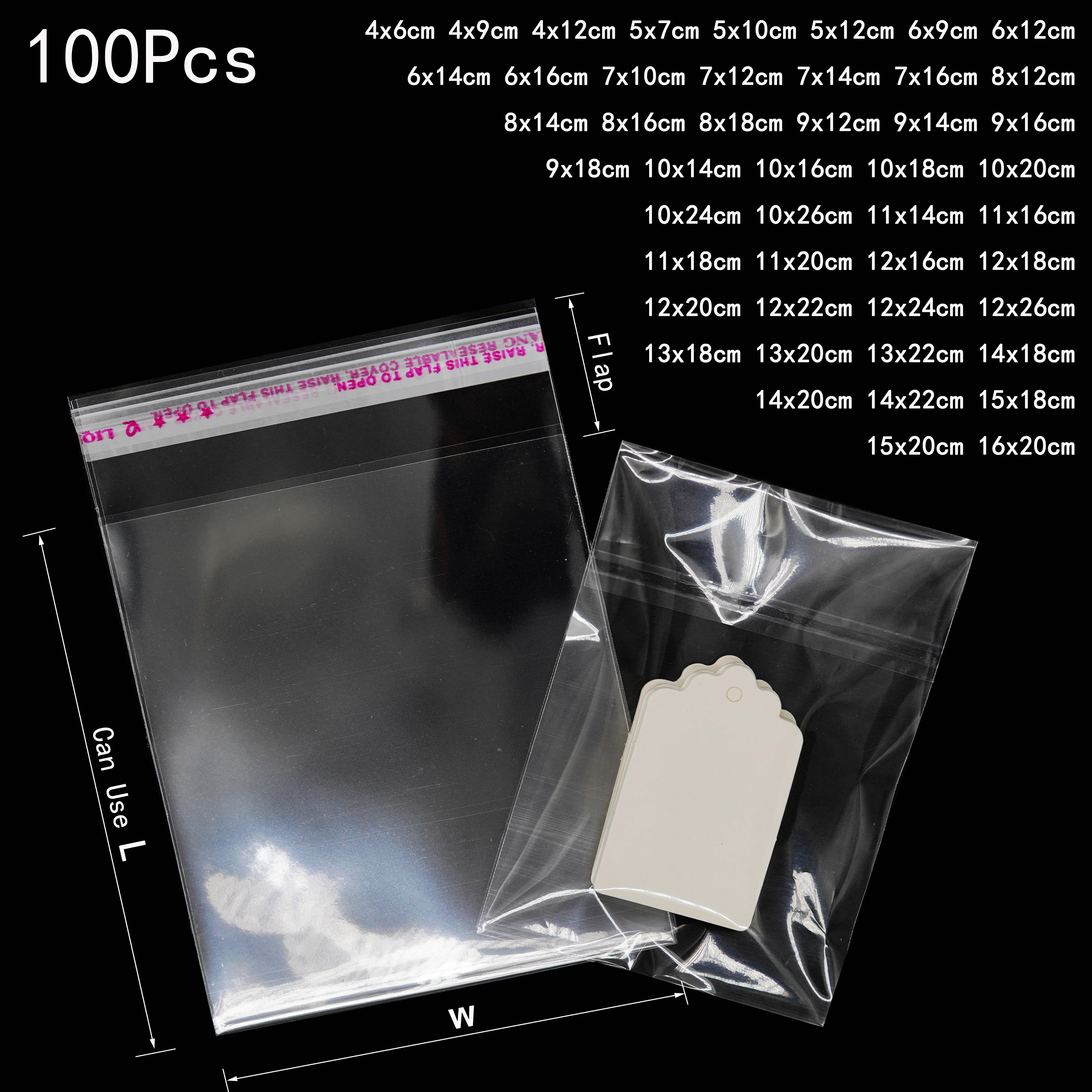 

Прозрачные самозапечатывающиеся маленькие полиэтиленовые пластиковые пакеты, подарочная упаковка для ювелирных изделий, самоклеящаяся упаковка для печенья и конфет, виолончель, 100 шт./партия