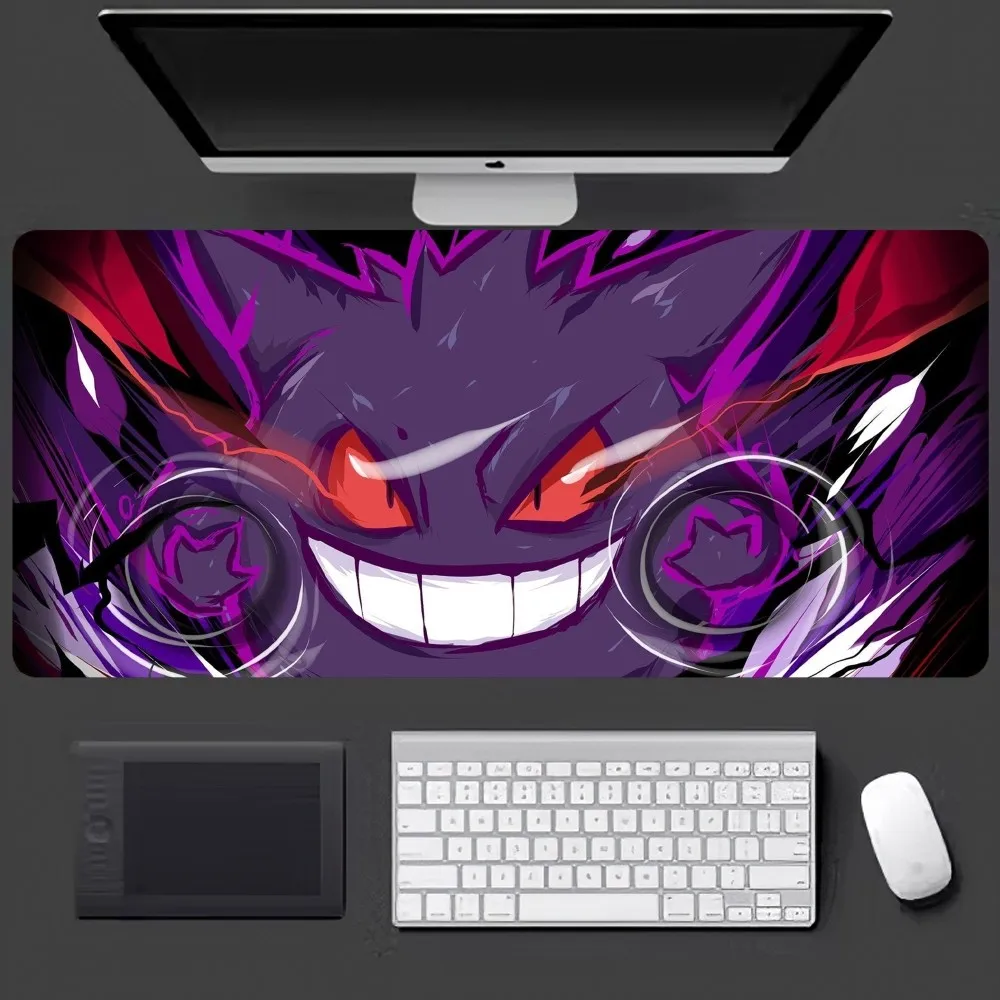 Коврик для мыши Pokemon Gengar большой игровой компьютерный геймерский коврик и