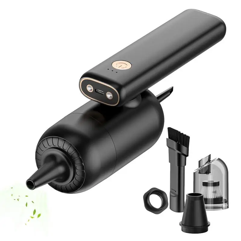 

Car Charging Vacuum Cleaner| Replaceable Nozzle Car Detailing Vacuum Blower For Fine Hairs Peels Confetti And Bread Crumbs