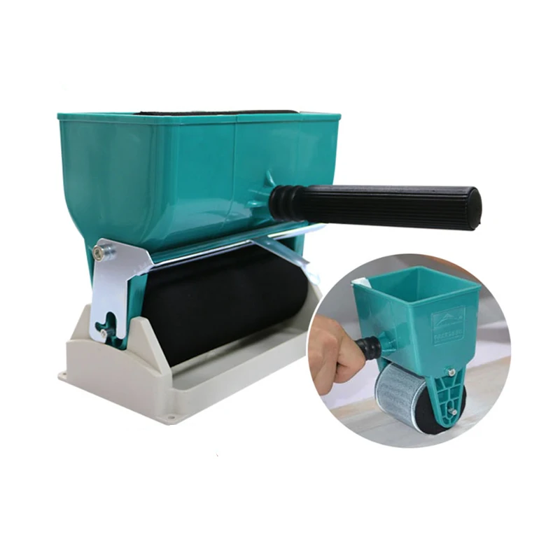

Glue Spreader with Roller Portable Glue Applicator Roller Handheld Adhesive Roller for Carpenter Woodworking 3/6 Inch