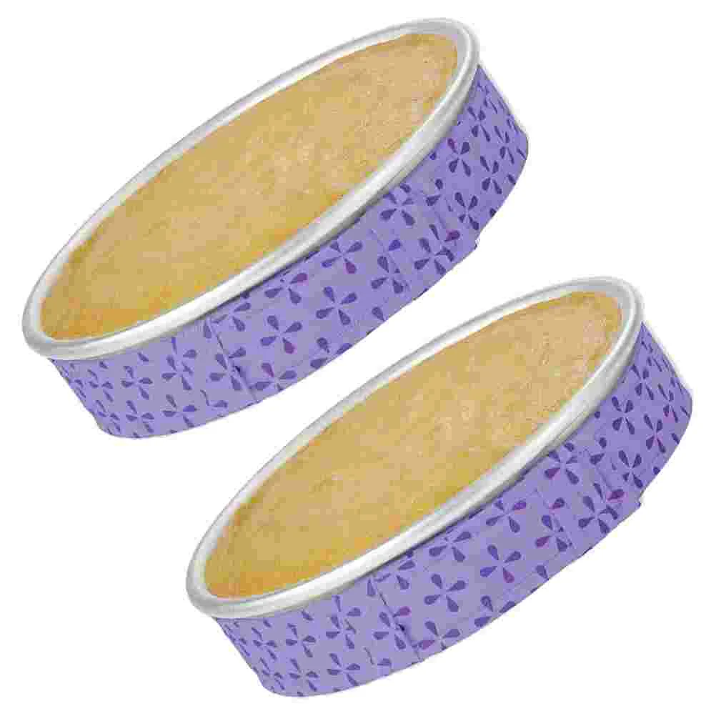 

Cake Baking Belt Strips Even Pan Bake Strap Dampen Strip Bakeware Level Protection Wraps Tray Tin Outfit Round Sleeves