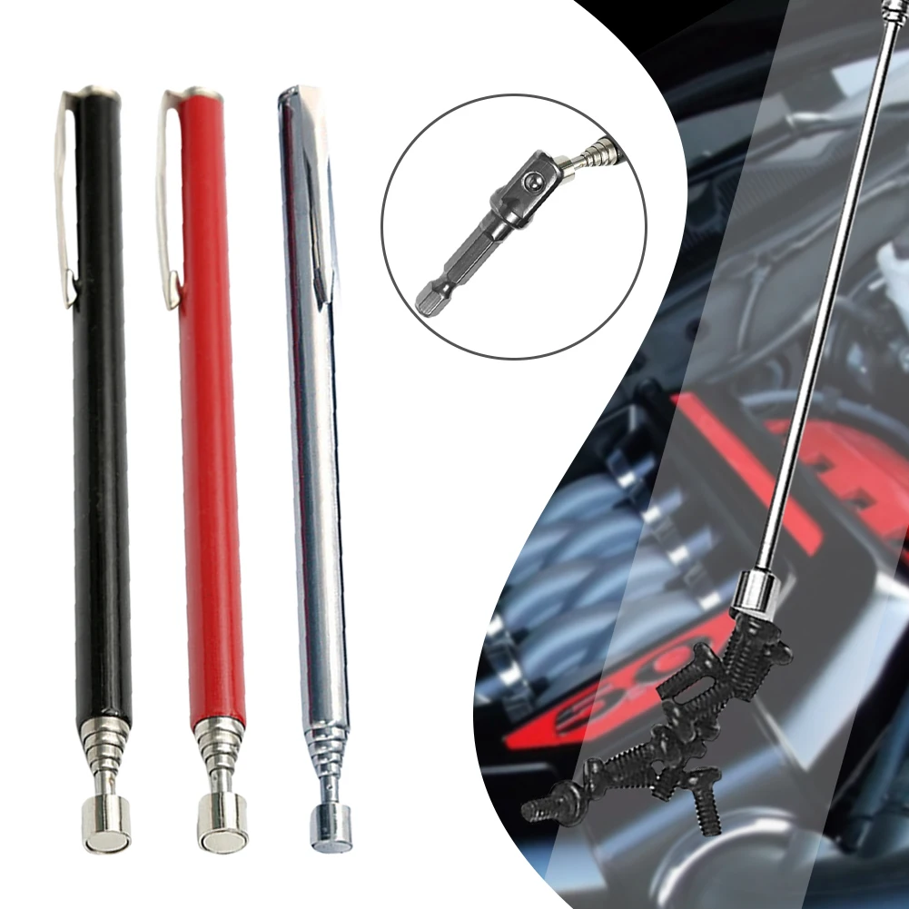 

Portable Telescopic Magnetic Magnet Pen For Picking Up Nut Bolt Extendable Pickup Rod Stick Car Repair Tool Auto Accessories