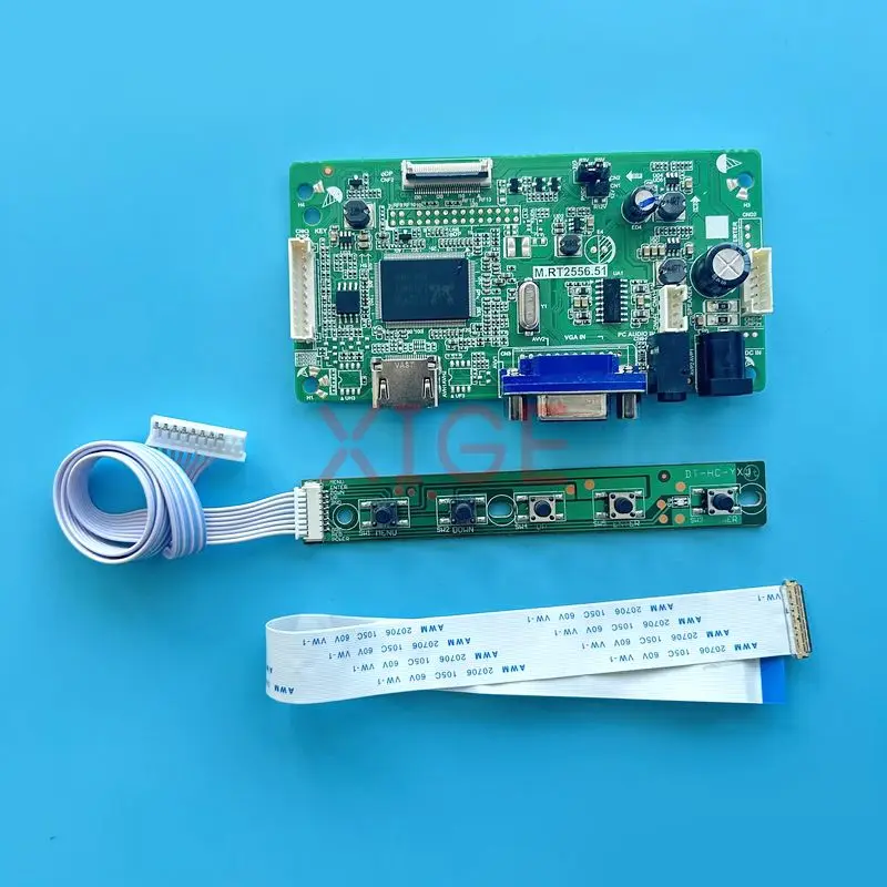 

LCD Monitor Controller Board Fit LP125WF2 LP125WF4 N125HCE DIY Kit HDMI-Compatible VGA 12.5" Laptop Screen EDP 30-Pin 1920*1080