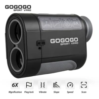 gogogo sport vpro mini range finder for glof 6x telescope 600m yd hunting rangefinders laser distance meter tape measure gs06b