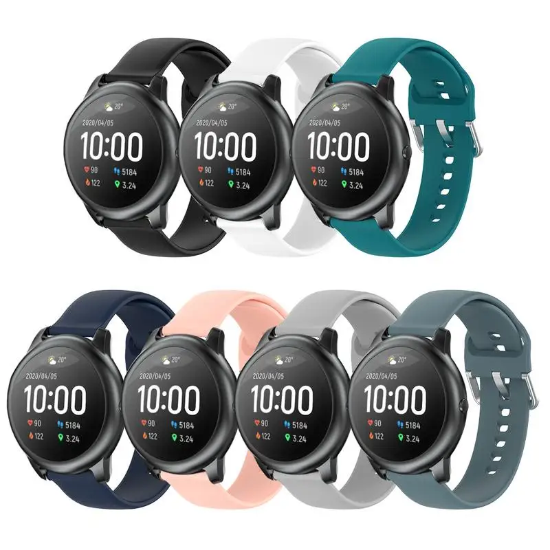 

Ремешок для умных часов Xiaomi Hay-lou Solar, мягкий силиконовый сменный Воздухопроницаемый браслет для умных часов, аксессуары