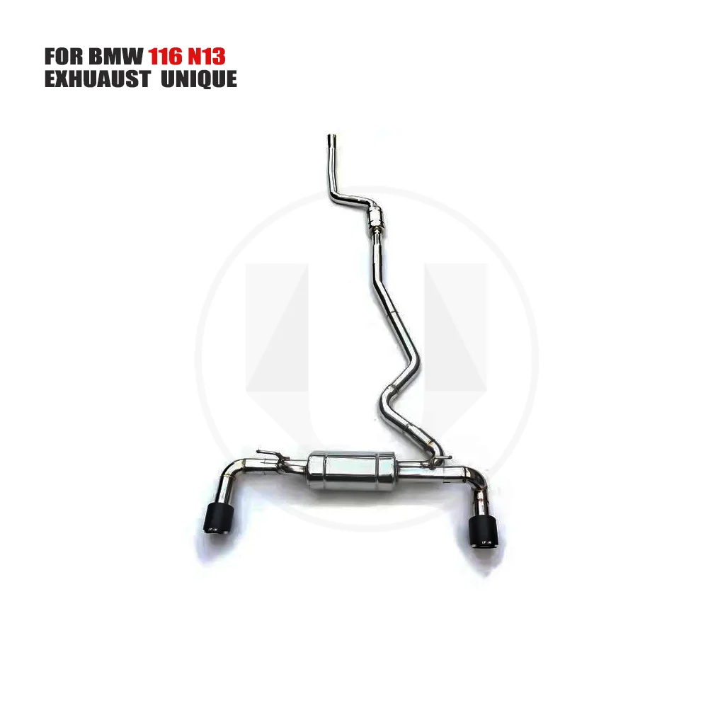

UNIQUE Stainless Steel Exhaust System Manifold is Suitable for BMW 116 N13 Auto Modified Valve Muffler Downpipe With Catalyst