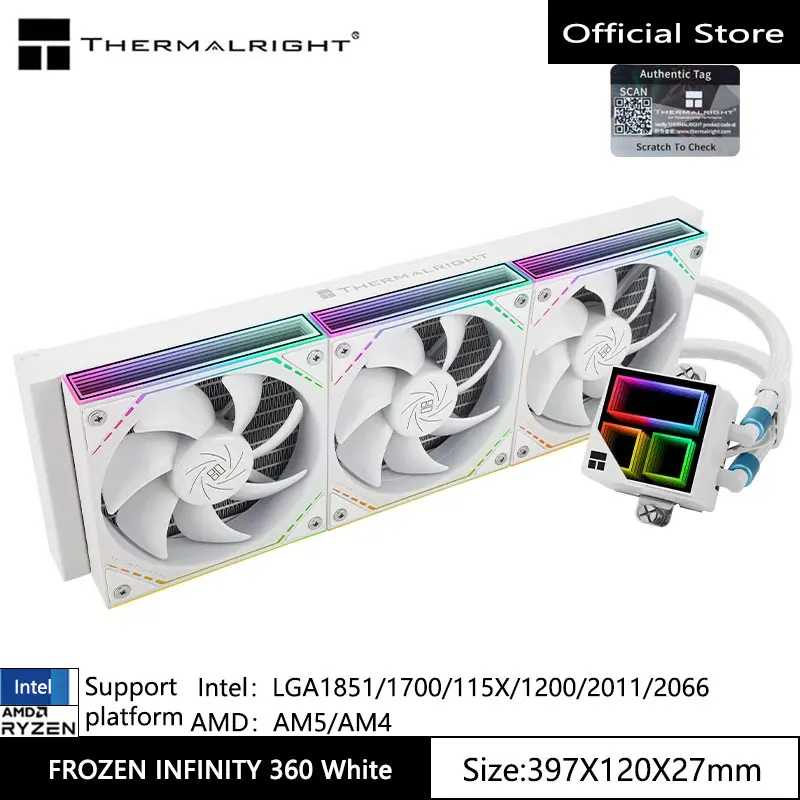 Охлаждающий радиатор Thermalright FROZEN INFINITY 360 универсальный с фэнтезийным