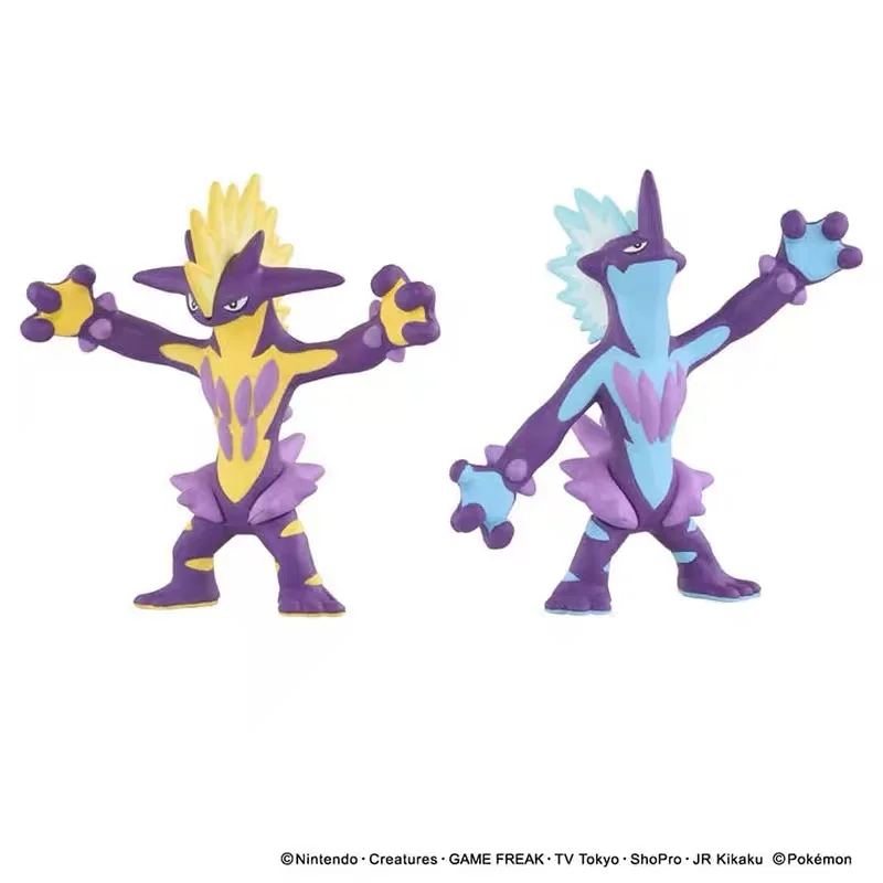 Фото Оригинальная коллекционная фигурка TOMY Pokémon Toxtricity к 30-летию, лимитированная серия, идеальная модель для аниме-коллекции, в оригинальной коробке, подарок №2