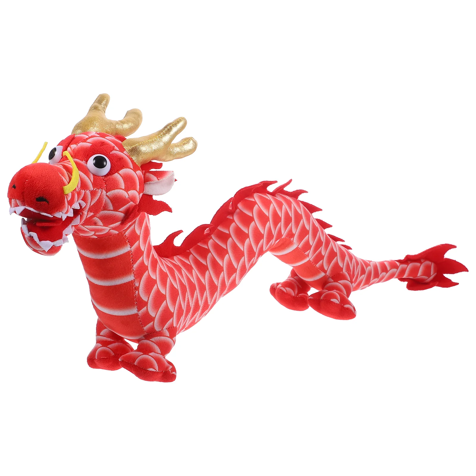 

Stuffed Chinese Dragon Adorable Zodiac Chinese Dragon New Year Plush Dragon