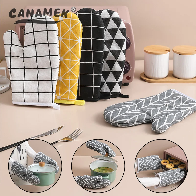 1 пара кухонных подставок и перчаток для духовки набор термостойкие перчатки