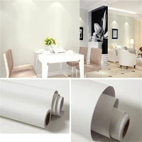 matte white wallpaper self adhesive wall sticker peel and stick wall in rolls countertop removable contact paper wall decoration
