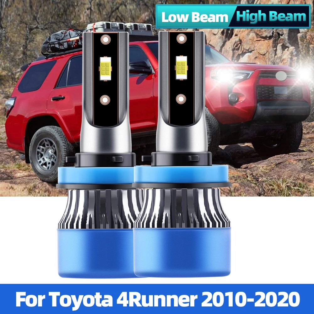 

H11 Canbus Led Headlight 20000LM 120W CSP Chips LED Headlamps Bulbs Turbo Lamps 6000K Car Lights For Toyota 4Runner 2010-2020