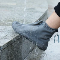 waterproof covers shoes unisex silica gel high quality elastic band rain shoes covers boots women men