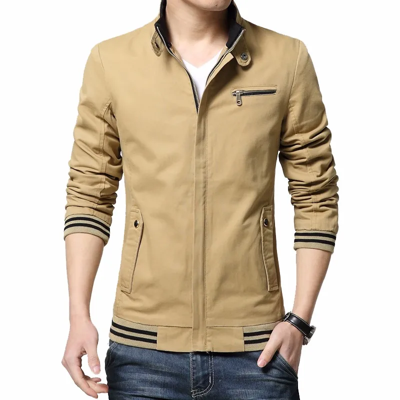 

fashion men jackets and coats casual outwear overcoats jaqueta masculina bomber jacket Drop Shipping ABZ152