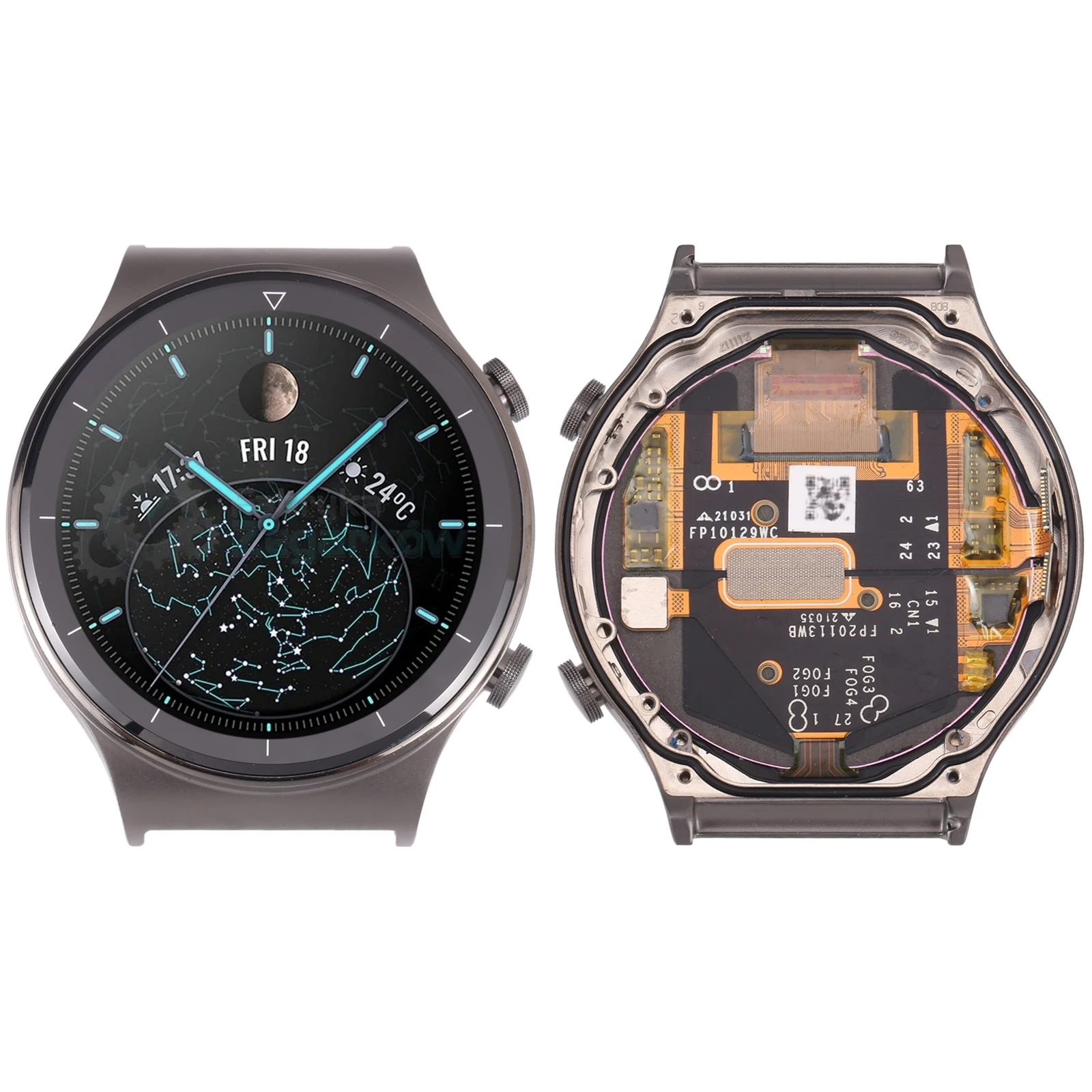 

Оригинальный ЖК-экран и дигитайзер в сборе с рамкой для Huawei Watch GT 2 Pro VID-B19