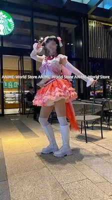 Аниме LoveLive!Sunshine! Aqours Love аквариум Chika Ruby Dia Kunan все члены милая форма SJ косплей