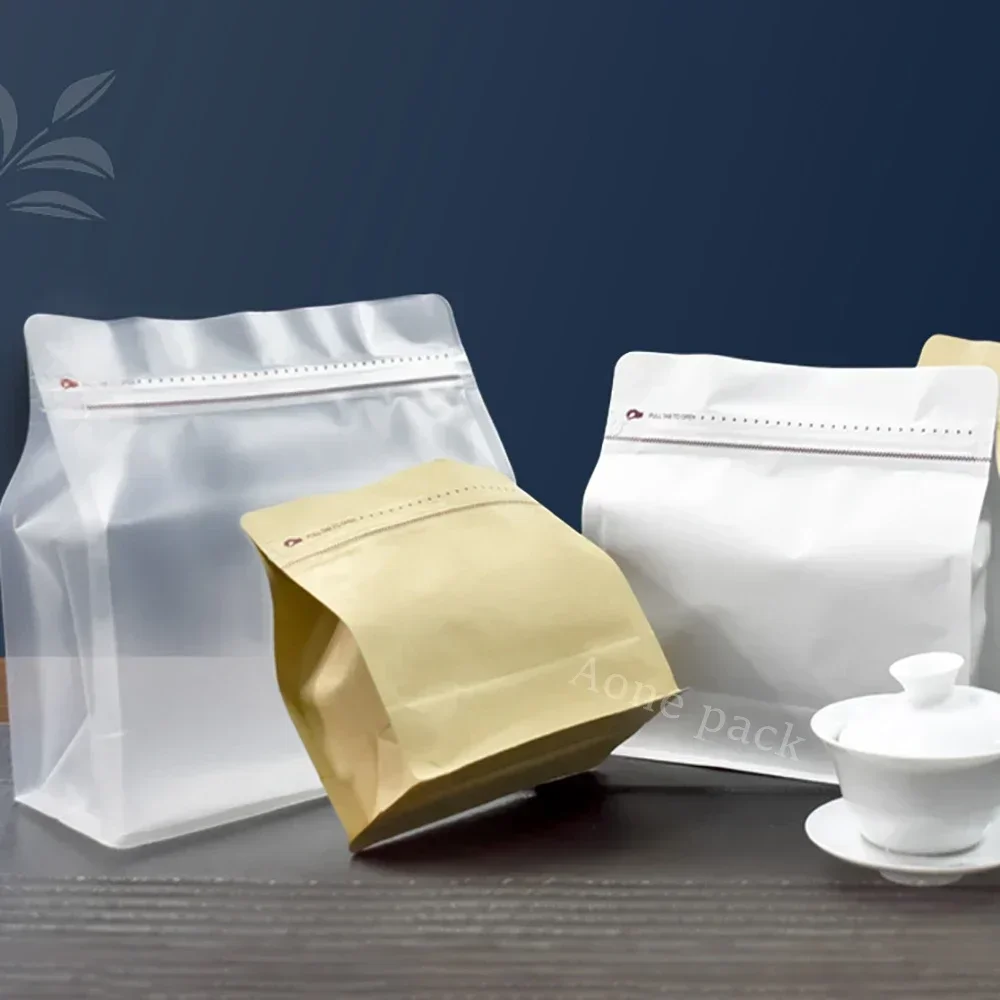 50 шт. экологически чистый блок из крафт-бумаги нижняя упаковочная сумка