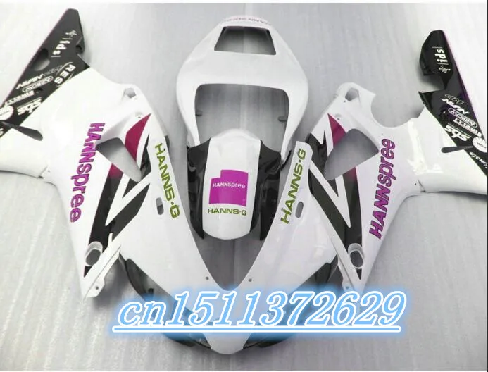 Обтекатели Dor черно-белого цвета для 1998 1999 YZF-R1 YZF R1 98 99 комплект обтекателей D