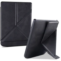 origami stand case for pocketbook 617 ereader 2022 release lightweight premium pu leather sleeve cover with auto sleepwake