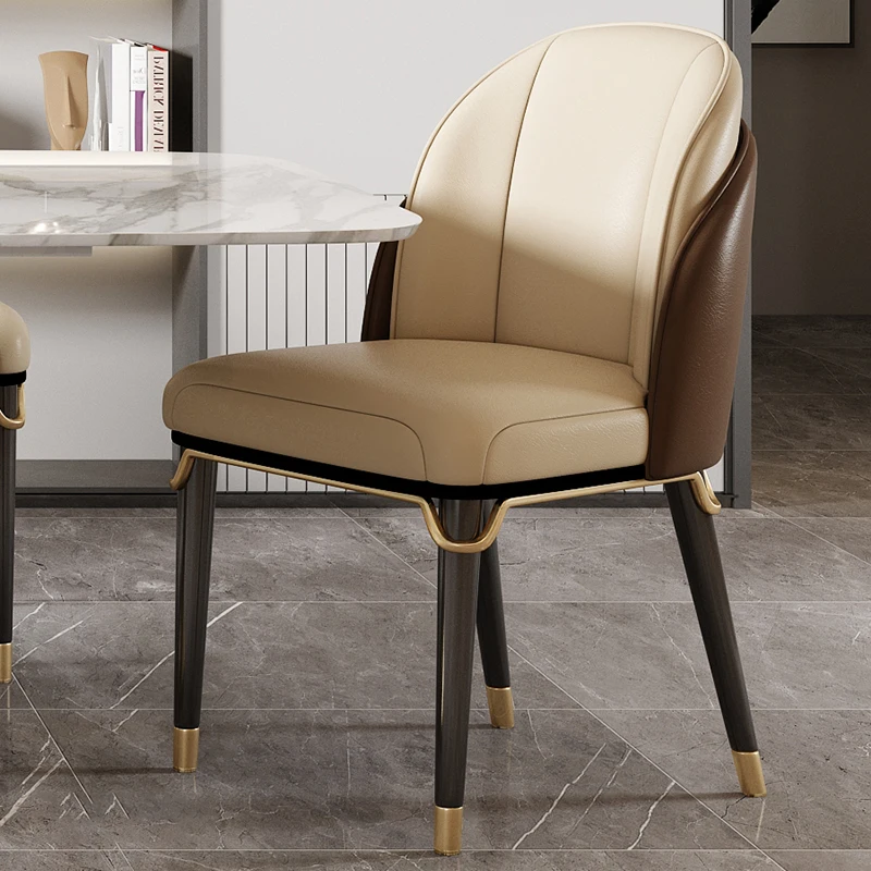 

Makeup Vintage Computer Chair Soft Nordic Style Office Designer Lounge Chair Library Leather Sillas De Comedor Kitchen Furniture