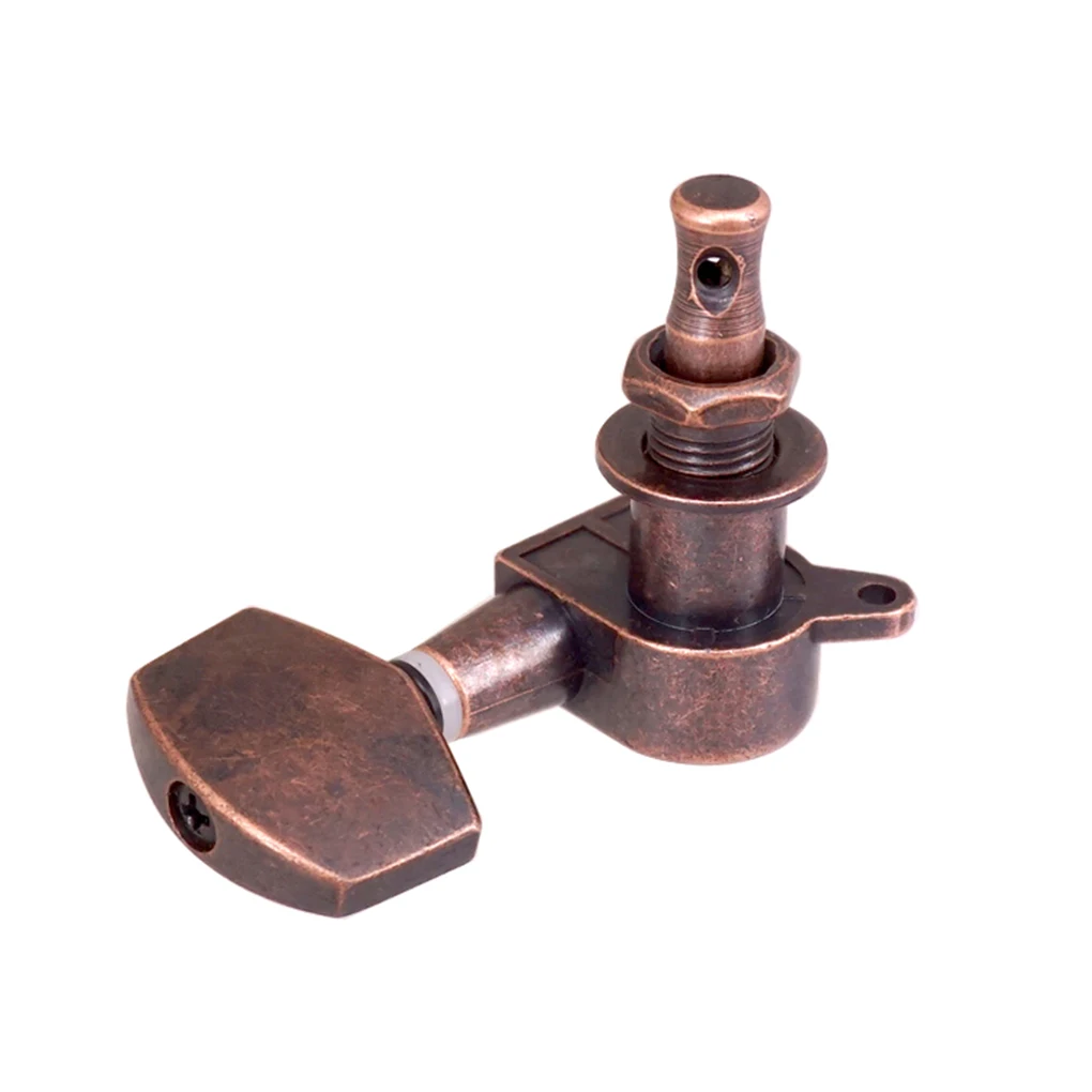 

6 шт. колышки для настройки гитары, музыкальный инструмент, металлический тюнер, колышки, аксессуары