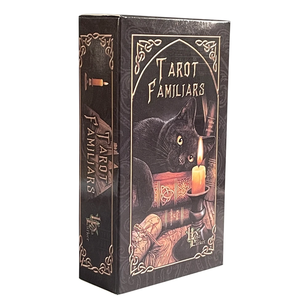 

English and Spanish Cat Tarot Deck Oracle Letters Divination Cards for Beginners Friends