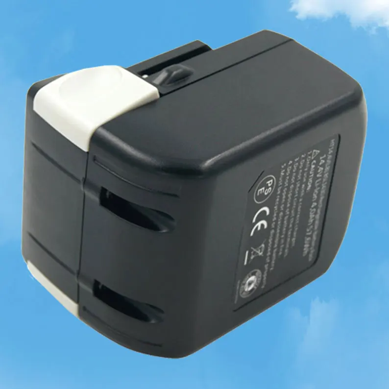 

Power Tools Rechargeable Replacement Battery 14.4V 4.0A Li-Ion for Hitachi Batteries BSL1430 BSL1415 DS14DSL DS14DBL DV14DSL