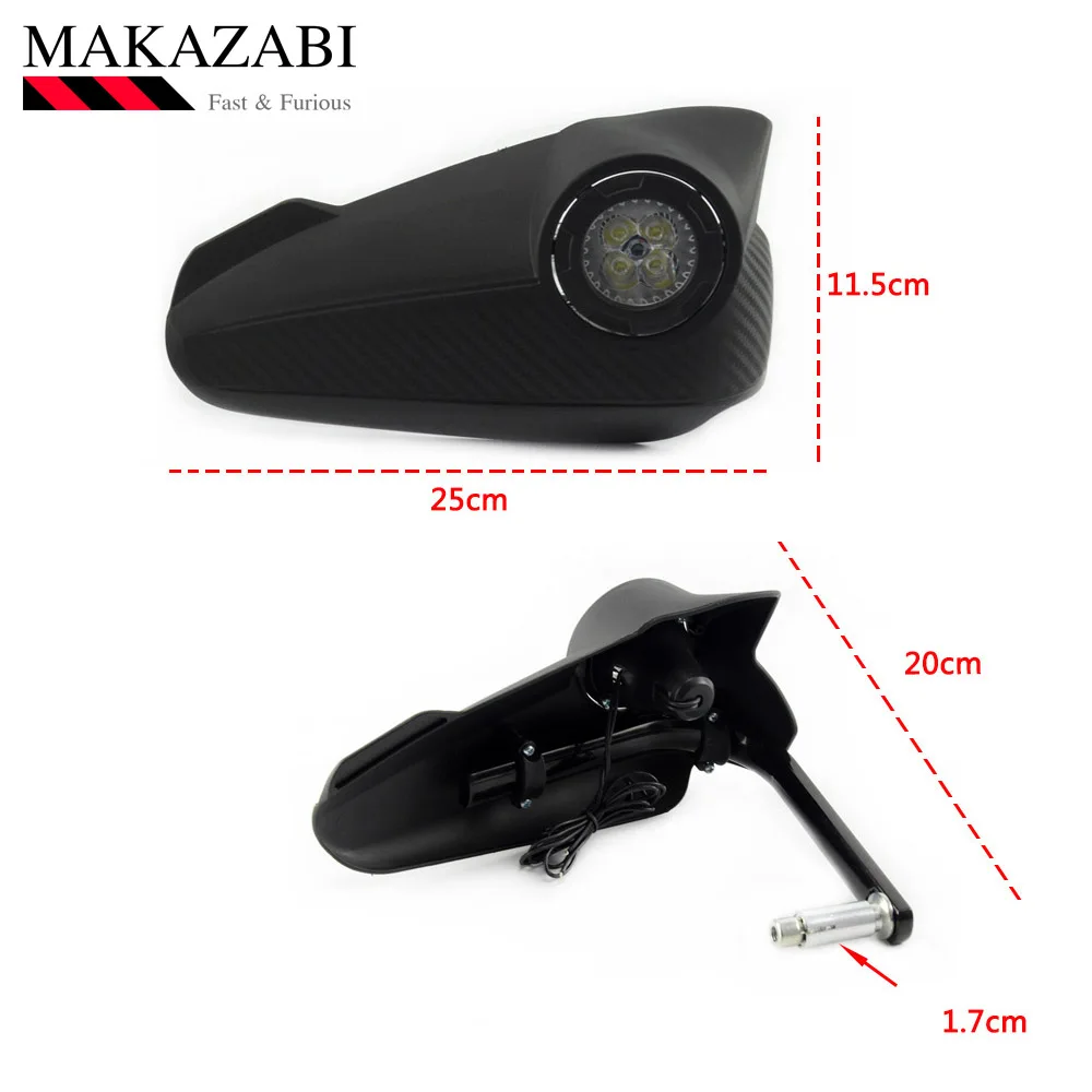 Защита для рук мотоцикла защита от падения лобовое стекло YAMAHA FZ6N SMAX 155 YBR 250 FZ07 MT-03