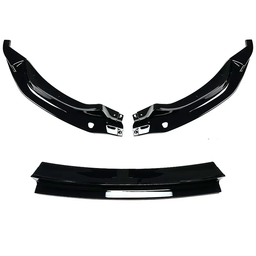 

Комплект из 3-х передних сплиттеров-диффузоров для BMW M3 F80 M4 F82 F83 2015-2020: накладка на передний бампер, тюнинг-аксессуары