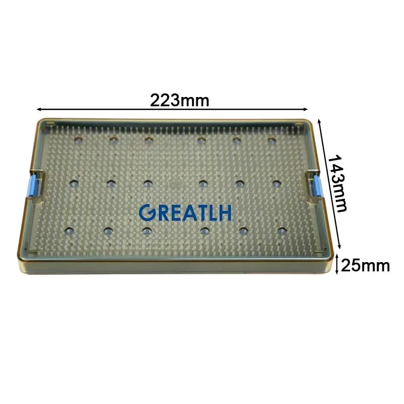 GREATLH Офтальмологические инструменты с/без коробки для стерилизации плоскогубцы