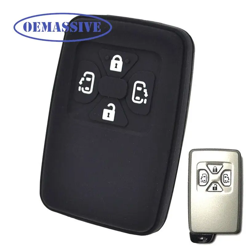 

Оригинальный чехол для Toyota Estima Alphard Vellfire безключевой дистанционный Брелок оболочка кожаный брелок для ключей держатель