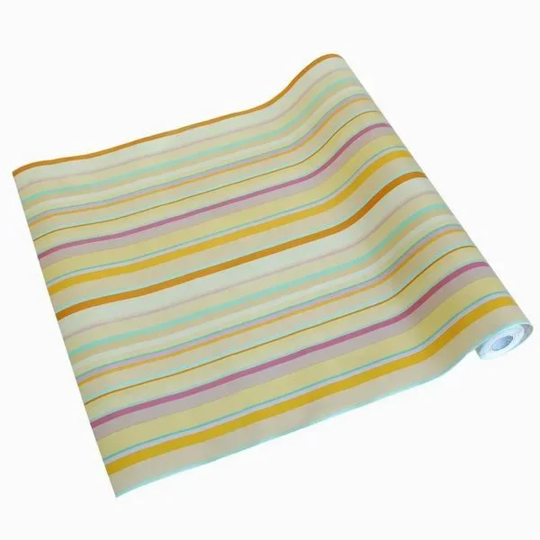 

Colorful stripe -3- Self-Adhesive Wallpaper Home Decor(Roll)