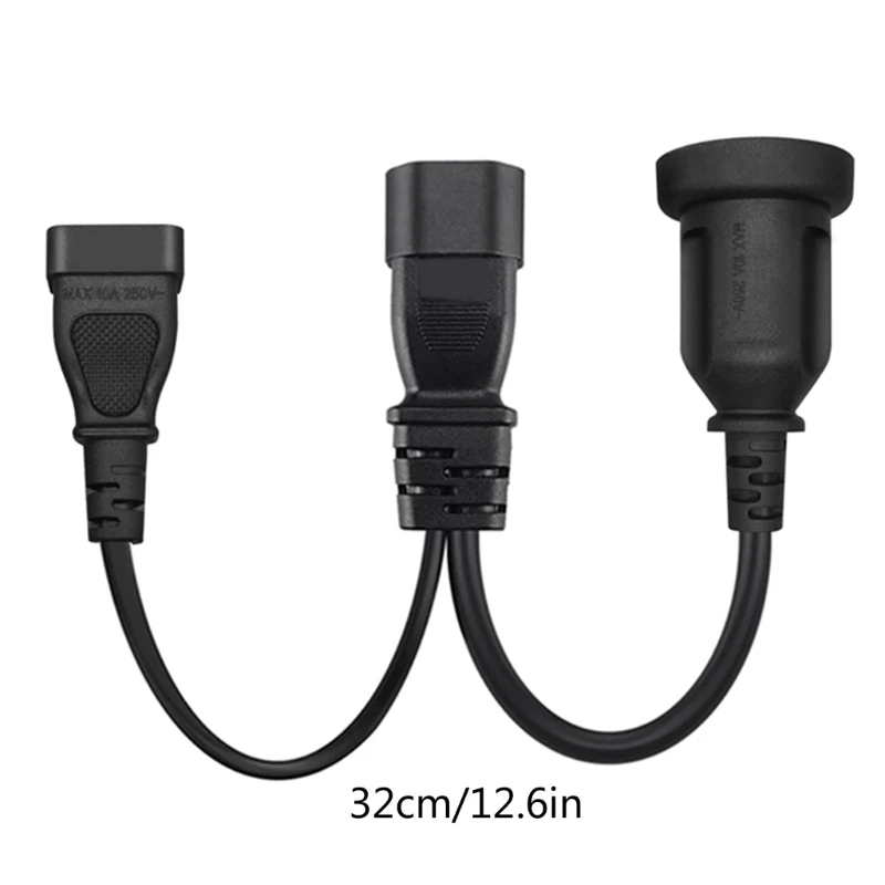 Разветвитель IEC320 C14 для AU + US шнур питания штепсельная вилка австралийского