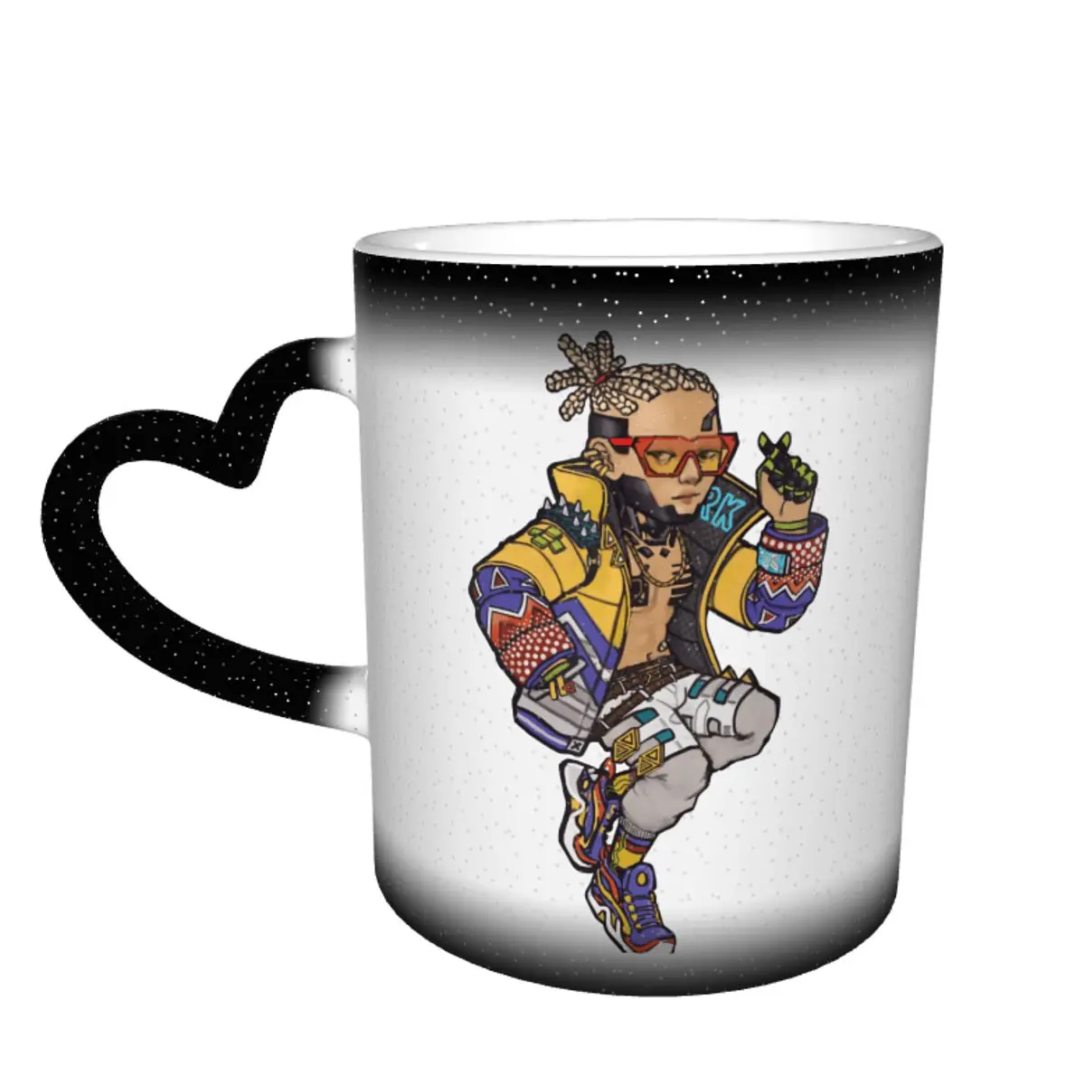 

Hypebeast Crypto Apex Legends Color Changing Mug in the Sky Novelty Ceramic Heat-sensitive Cup Nerdy Coin Milk cups