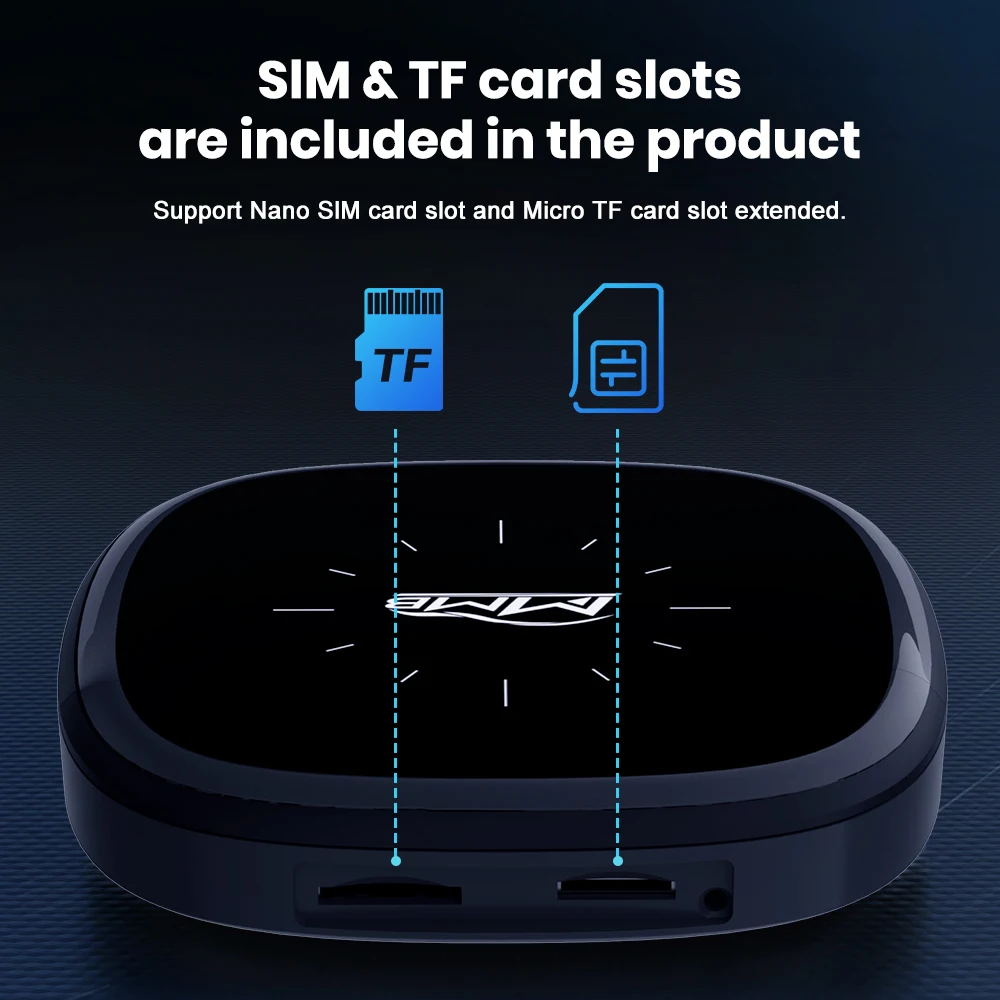 2025 MMB MAX Q2W CarPlay Ai Box Android 13 QCM6115 8-ядерный беспроводной адаптер CarPlay Android Auto AI Magic Box 4G LTE GPS BT5.3 (art.: 3920d00c87c4d) - 3920d00c87c4d