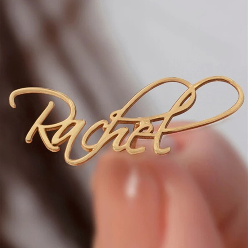 

Personalized Custom Frosted Name Stud Earring Heart Star Stainless Steel for Women Customized Christmas Jewelry Gift