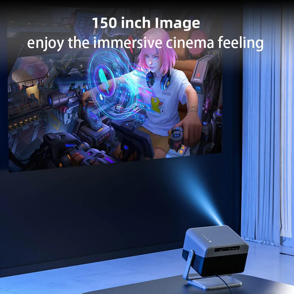 Yinзам N1 профессиональный проектор Smart Android 11 видеопроектор с автофокусом Keystone 360