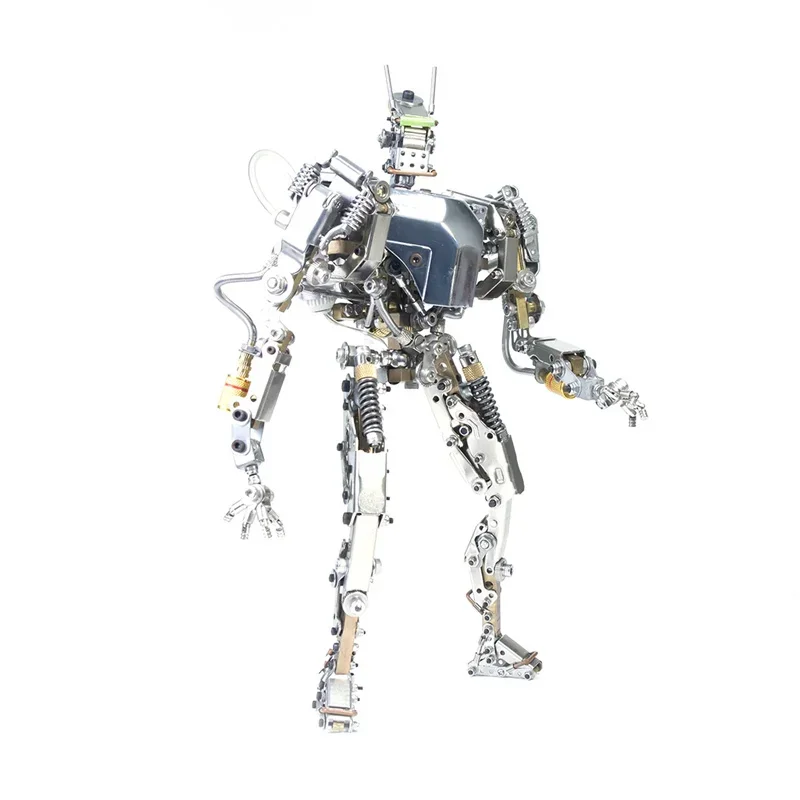 Гуманоидный робот-сервис Меха 3D головоломка Наборы металлических моделей
