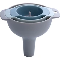 newnew4 in 1 funnel plastic multi purpose large diameter filter funnel oil funnel kitchenwarenew