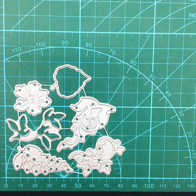 Металлические Вырубные штампы с несколькими листьями высечка сделай сам для