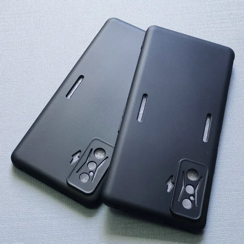 Матовый ТПУ чехол для Xiaomi Redmi K50 игровой черный однотонный мягкий ударопрочный защитный чехол с защитой от трещин для K50 Pro Funda